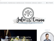 Tablet Screenshot of jaleoenlacocina.com